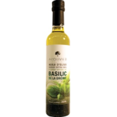 Huile d'olive basilic BIO 150ml